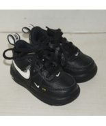 Nike Air Force 1 LV8 Low Utility Black/White TD Toddler Size 4C AV4273 001 - $53.77 CAD