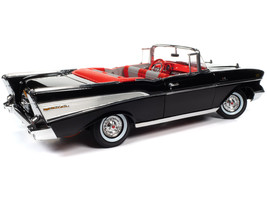 1957 Chevrolet Bel Air Convertible Onyx Black James Bond 007 Dr. No 1962 Movie 6 - £85.43 GBP