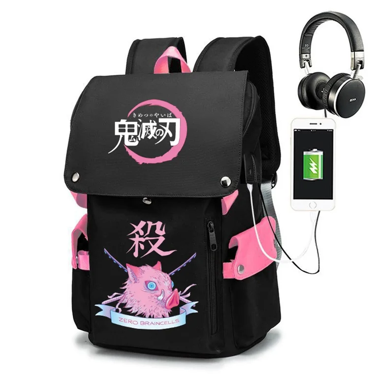 Demon Slayer Anime Backpack for Boys Girls Manga Schoolbag Cute Waterpro... - $147.60