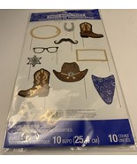 Blue Bandana Cowboy Theme Party Props (10 Piece), Multi Sizes, Multicolo... - £9.50 GBP