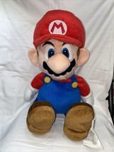 21&quot; Nintendo Super Mario Bros Mario Plush with Hidden Pocket / Pouch 2012 - £18.55 GBP