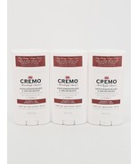 Cremo Mens Anti Perspirant Deodorant N 08 Bourbon Oak 2.65 oz Lot of 3 - $48.20 CAD