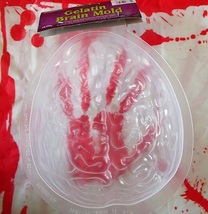 Brains Jello Mold Zombie Frankenstein Halloween Horror Prop Nwt Clearance Sale! - £9.59 GBP