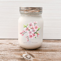 Pink Floral Farmhouse Candle - £20.08 GBP+