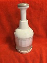 Pampered Chef Food Chopper #2585 Stainless Steel Rotating Blades - Pre-O... - $16.63