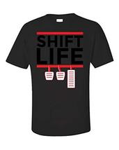 Kellyww Manual Transmission Stick Shift Life Funny - Unisex T-Shirt Black - £23.73 GBP