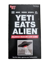 University Games Yeti Eats Alien Headline Card Game  Adult Party Ages 18+ - $6.76