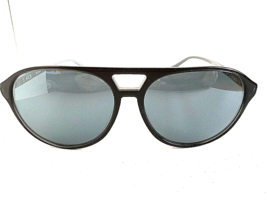 New Alain Mikli Starck SH354D Polished Black Mirrored Men&#39;s Sunglasses - £97.16 GBP