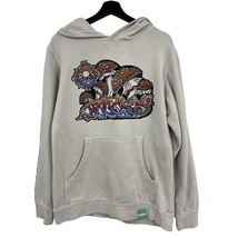 Incubus Sweatshirt small mens hooded pullover mushroom graphic music ban... - $19.80