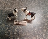 Royal Halsey Bone China Advertising Sign Boxer Dog Figurines Japan - €42,42 EUR