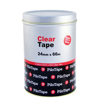 Pilotape Clear Tape 24mmx66m (6 rollspk) - £35.21 GBP