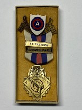 1966, U.S. 3rd Army, .22 Caliber, 3rd Place Team, Marksmanship Medal, Blackinton - $24.75