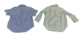 Baby Boy 12M Dress Shirt Lot Ralph Lauren Janie & Jack Carter’s Plaid Striped image 5