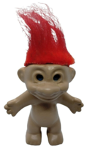 Vintage Russ Berrie  Ceramic Troll Doll Figure Small 4 in Plus Hair - £22.22 GBP