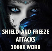 Haunted 3000x COVEN FREEZE AND STOP ATTACKS DIRECTED DARKNESS Witch CASSIA4 image 2