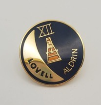 Collectible NASA Gemini XII 12 Space Mission Lapel Hat Pin Lovell &amp; Aldrin - £15.35 GBP