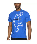 And1 Men&#39;s Basketball Graphic Tee Shirt 2XL Lapsis Blue Color NEW - $29.09 CAD