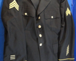 NEW UNITED STATES ARMY SERVICE UNIFORM DRESS BLUE 450 ASU JACKET COAT 46... - $69.86