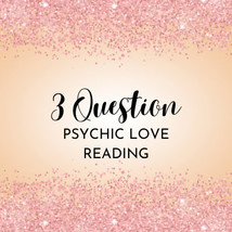 3-question psychic love reading | Love Tarot reading | Same day psychic reading  - £15.64 GBP
