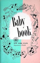 New York State Department of Health&#39;s Baby Book / 1957 2-color, 52-page booklet - £5.37 GBP