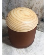 ShipN24Hours. New-Bed Bath &amp; Beyond Haven Jar with Ashwood Lid Copper Br... - $33.79 CAD