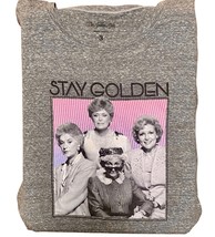 Golden Girls T Shirt Stay Golden Heather Gray Short Sleeves Size 3 Chest... - $369.07 MXN