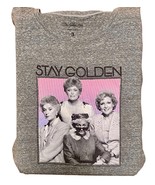 Golden Girls T Shirt Stay Golden Heather Gray Short Sleeves Size 3 Chest... - $369.07 MXN