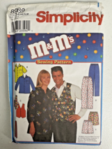 Simplicity 8989 M&amp;M&#39;s Pattern Size AA XS, S, M Uncut Vintage 1999 - $164.91 MXN