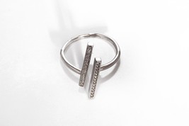 Solitaire Engagement Band Ring Simulated Diamond 925 Sterling Silver - $12.86