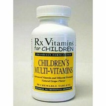 NEW RX Vitamins Childrens Multi-Vitamins Natural Grape Flavor 90 Chewables - £12.79 GBP