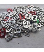 200 Square head Soda pop tabs/pull-tabs for crafts (2-hole) - $17.15 CAD