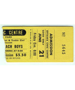 BEACH BOYS 1974 TICKET Stub Ottawa Civic Centre Treble Clef Presentation  - $20.08 CAD