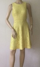 DONNA MORGAN Sleeveless Crochet Lace Fit &amp; Flair Dress (Size 8) - £15.94 GBP