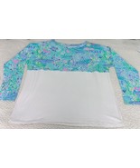 Lilly Pulitzer Finn Top Long Sleeve Tee Shirt Lilly Loves Texas Size XL ... - $32.98