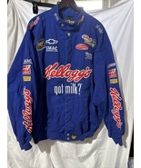 NASCAR Chase Authentics Terry Labonte Kellogg&#39;s Got Milk Jacket Size XXL - $296.99