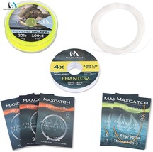 Maximumcatch 100FT 1-9wt Fly Fishing Line Combo Weight Forward Floating Fly Line - £68.22 GBP