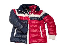 Youth Robert  Phillipe Winter Coat Size 14 Patriotic Great Condition - €22,06 EUR
