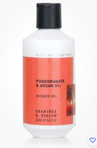 4 Crabtree Evelyn POMEGRANATE ARGAN OIL Shower Gel Cult Body Wash 8.4 oz... - £47.89 GBP