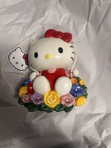Hello Kitty Sanrio Blue Sky Flower Garden Ceramic Swing *FREE/FAST SHIP * - £29.02 GBP