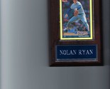 NOLAN RYAN PLAQUE BASEBALL TEXAS RANGERS MLB   C - £0.77 GBP
