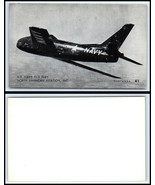 Vintage U.S. NAVY Aircraft Postcard &quot;Size&quot; - FJ-3 Fury N51 - $52.50 MXN