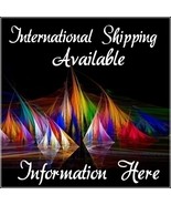 International Shipping Available- Information Here - $0.00