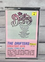 The Drifters Greatest Hits Cassette Tape Hollywood HT-119 1987 Canada Release - £3.25 GBP