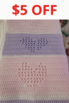 Heart Baby Blanket - $549.32 MXN