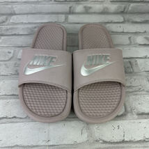 NIKE WOMENS Slides Slip On Light Purple Size 9 - $19.68