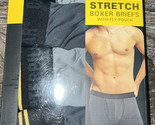 Caterpillar ~ 4-Pair Mens Boxer Brief Underwear Polyester Blend Stretch ... - $26.42
