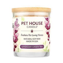 Pet House Candle Lavender Green Tea Large Case of 3 - £79.87 GBP