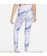 NIKE ONE LUXE MARBLE MID-RISE CROPPED LEGGINGS SZ 2X NEW $100 - £78.29 GBP