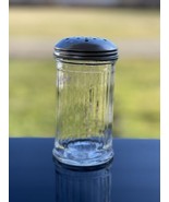 Retro 12 oz. Ribbed Glass Cheese Shaker with Chrome Plated Screw-on Top ... - €20,01 EUR