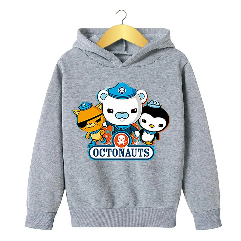 Octonauts - Kids hoodies, long sleeved wear, s, Kawaii - $88.61